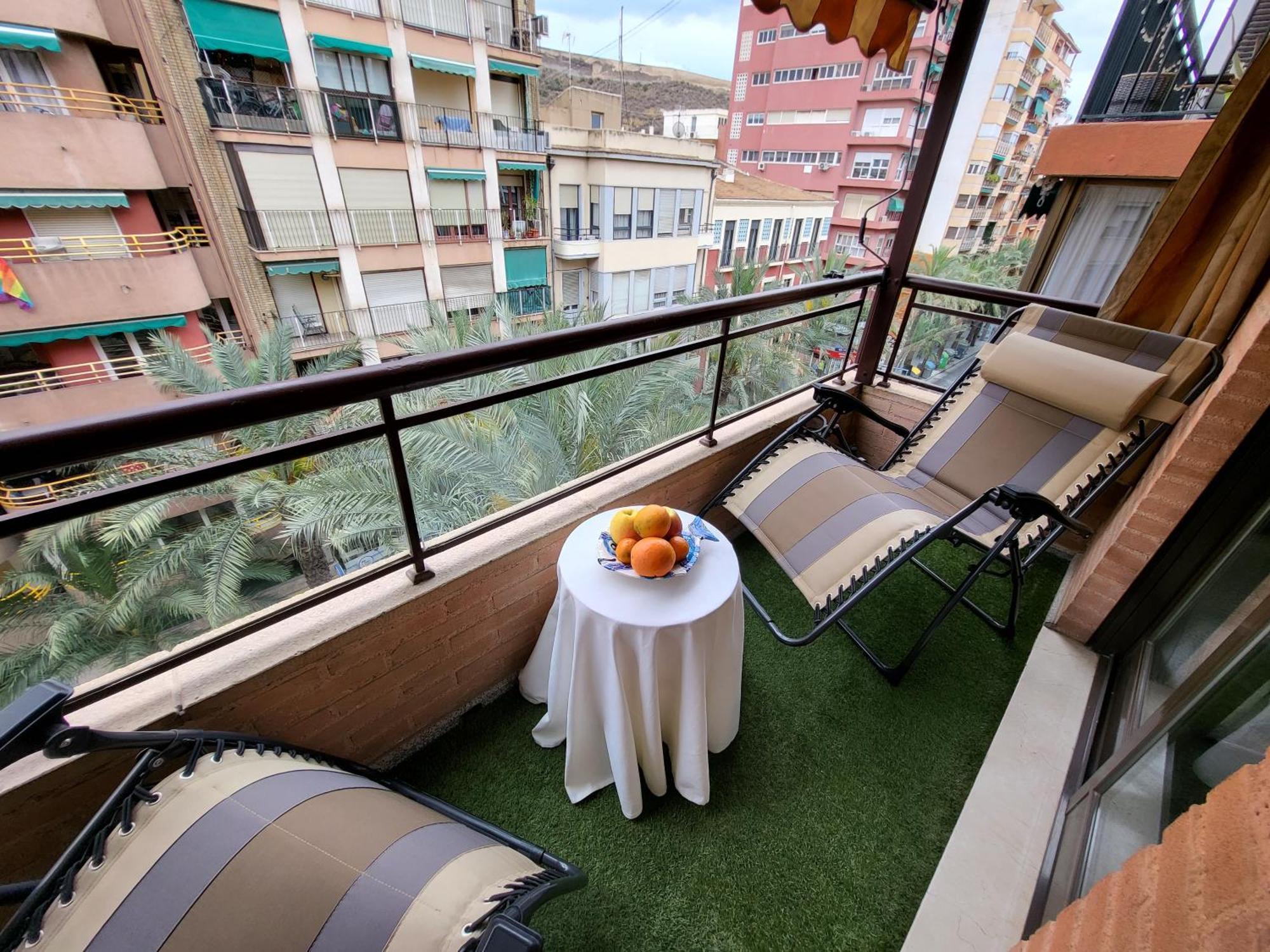 Apartament Amistosa, Habitacion Con Balcon, Alicante, Playa, Centro, Rambla, Mercado Zewnętrze zdjęcie